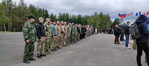 Финал соревнований "Вечно живые"